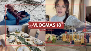 VLOGMAS 18 🎄🎅🏻 Día de de nieve y más mercados navideños