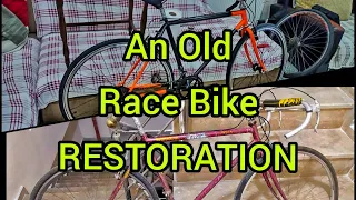 An old race bike RESTORATİON ⚡ Eski Tip Yarış Bisikleti Restorasyonu