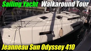 2022 Jeanneau Sun Odyssey 410 - A Perfect Mid Size Sailing Yacht!