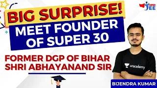 Big Suprise! Meet Founder of Super 30 | Former DGP of Bihar Shri Abhayanand Sir |  #shorts