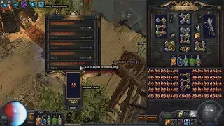 Path of Exile - Legacy League - Corrupting Legacy Windripper (12%/92%)