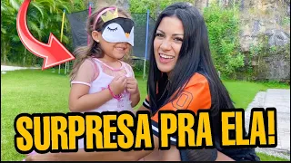 FIZ A MAIOR SURPRESA DA VIDA DELA!!! 😍