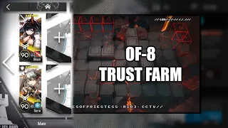 【明日方舟】【Arknights】【Trust Farm】OF-8 (Obsidian Festival) (2 Operators)