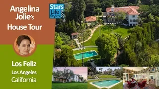 Angelina Jolie's Los Angeles House Tour | Los Feliz, California | $25 Million | Celebrity House