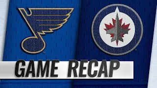 Allen, Parayko pace Blues past Jets in 1-0 victory