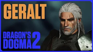 Make Geralt of Rivia from Witcher | Dragon's Dogma 2 Character Creator Guide