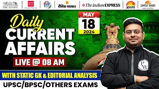 18 May Current Affairs 2024 | Current Affairs Today | Current Affairs 2024 For BPSC and PSC Exams