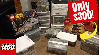 I Bought Someone's Entire Lego Collection For $300! - My Best Lego Haul Ever!