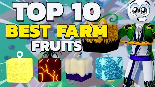 LES 10 MEILLEURES FRUITS POUR FARM SUR BLOX FRUITS ! (sea 1)