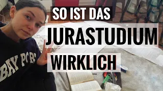 SO ist das JURASTUDIUM WIRKLICH | Erfahrung, Ablauf, Staatsexamen | durch Staatsexamen gefallen?