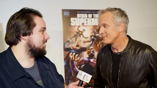 Reign Of The Supermen Premiere: Patrick Fabian  voice of Cyborg Superman and Hank Henshaw