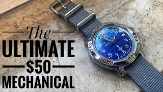 Vostok Komandirskie Unboxing and Review - The Ultimate $50 Mechanical Watch