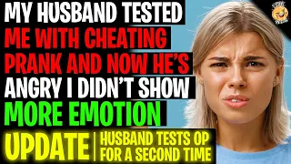 My Husband TESTED Me With A Cheating Prank And Angry I Didn't Show Emotion r/Relationships