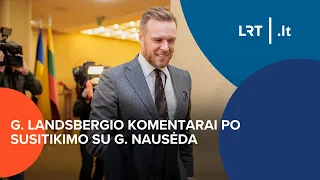 G. Landsbergio komentarai po susitikimo su G. Nausėda | 2024-02-07