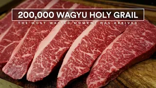 200,000 Unboxing Wagyu Holy Grail - Steak Unboxing Special