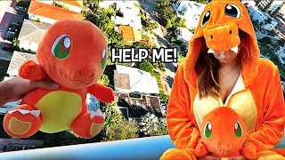 THROWING Girlfriend’s Pokemon Off Balcony Prank!