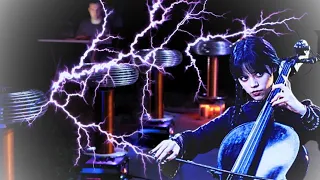 Paint It Black, but with TESLA COILS