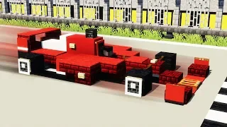 Ferrari Formula 1 Racing Car | Minecraft Vehicle Tutorial