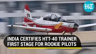 Big Make-in-India boost: HAL HTT-40 trainer aircraft gets airworthiness certification in record time