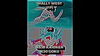 Wally West (FP) Vs Goku (All Forms) | My Ordinary Life X I Got No Time