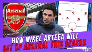 How Mikel Arteta will set up Arsenal this season