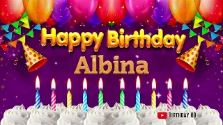 Albina Happy birthday To You - Happy Birthday song name Albina 🎁