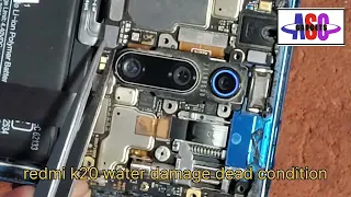 Redmi K20 Water Damage Dead Solution | Dead Phone Repair Process | asc gadgets | dissasamble