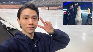Message from Yuzuru Hanyu after the Notte Stellata show. Unexpected meeting at the Notte Stellata.