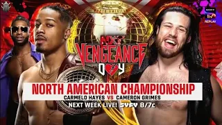 Carmelo Hayes vs Cameron Grimes (NXT North American Championship - Full Match Part 2/2)