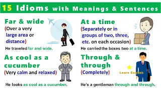 15 English Idioms with Meanings and Sentences