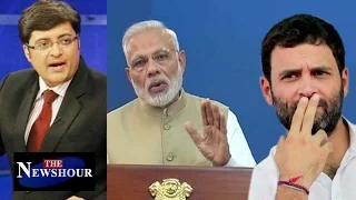 Rahul Gandhi AGAINST PM Modi's War On Black-Money: The Newshour Debate (8th Nov)