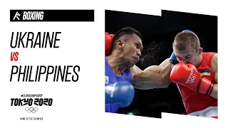 UKRAINE vs PHILIPPINES | Men's middle (69-75kg) - Boxing Highlights | Olympic Games - Tokyo 2020