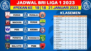 Jadwal Liga 1 2023 Pekan ke 19 - Madura United vs Persib - Persis vs Persija - BRI Liga 1 2023