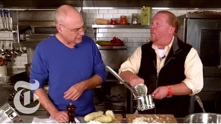 Mario Batali and Mark Bittman Make Gnocchi Recipe With Squash | The New York Times