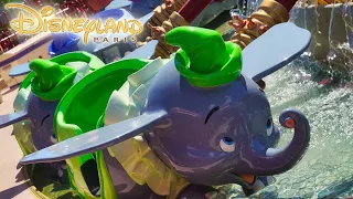 [4K] Dumbo the Flying Elephant - Disneyland Paris