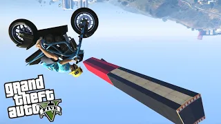 NAJTRUDNIEJSZA MAPKA DLA AKUMY w GTA 5 Online Hogaty i EKIPA "MOTOCYKLOWY SKILL TEST" #555