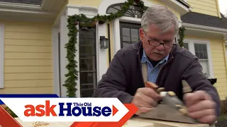 How to Fit a Salvaged Door in an Existing Opening | Ask This Old House