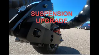 Toursor E8 Pro Suspension upgrade