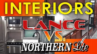 Lance 975 VS Northern Lite 10-2 Interior Comparison