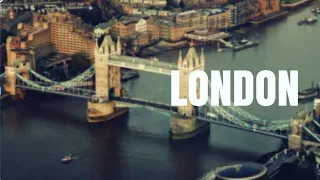 FLYING OVER LONDON (4K)  Drone Film + Music for Ultimate Relaxation And Stress Relief