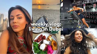 WEEKLY VLOG: Living in Dubai, glow up with me, productive routine & healthy food