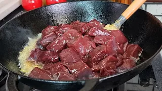 HOW TO CORRECTLY FRY LIVER WITH ONIONS, The secret of cooking tender liver in 7 minutes