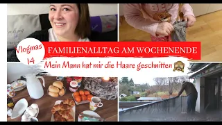 FAMILIENALLTAG AM WOCHENENDE| SCHNIPP SCHNAPP - DIE HAARE SIND AB 💁🏻‍♀️| Fräulein Jasmin