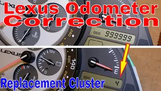Odometer Mileage Correction Lexus IS300 Gauge Cluster | DIY ODO Programming