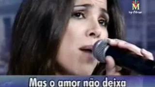 Wanessa canta "O amor não deixa" ao vivo no Faustão (28-08-05)