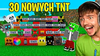 TESTUJEMY 30 NOWYCH TNT w Minecraft 2!