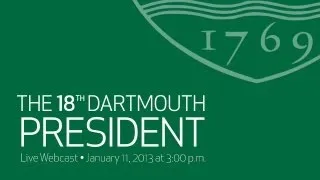 A Welcome Celebration for Dartmouth President-Elect Philip J. Hanlon '77