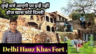 Delhi Hauz Khas Fort.