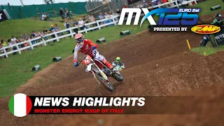 EMX125 Presented By FMF Racing News Highlights | Monster Energy MXGP of Italy 2021 #Motocross