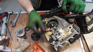 Не подает масло на цепь Stihl MS-390.